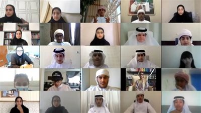 جلسة افتراضية لأعضاء برلمان الطفل الإماراتي لدعم جهود 