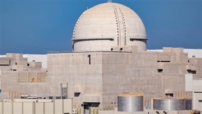 أولى محطات براكة للطاقة النووية السلمية تصل إلى 80 % من قدرتها الإنتاجية