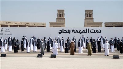 محمد بن راشد ومحمد بن زايد يكرّمان فريق مسبار الأمل لاستكشاف المريخ ويؤكدان أن الإمارات تمتلك أفضل الفرق الوطنية للمستقبل