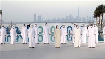 محمد بن راشد يطلق 