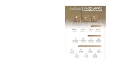 حكومة الإمارات تتخذ خطوات حثيثة لتنفيذ استراتيجية الخدمات الحكومية
