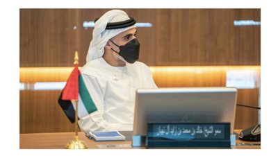 خالد بن محمد بن زايد يترأس الاجتماع الأول للجنة التنفيذية لمجلس إدارة شركة بترول أبوظبي الوطنية 