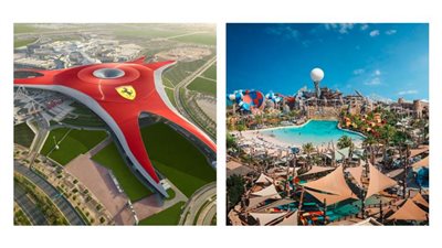 مدن ياس الترفيهية تتصدر قائمة 