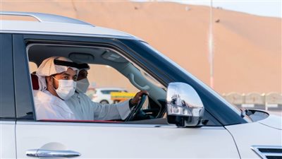 حمدان بن زايد يتفقد عددا من المشاريع التنموية ويزور مهرجان ليوا الدولي 