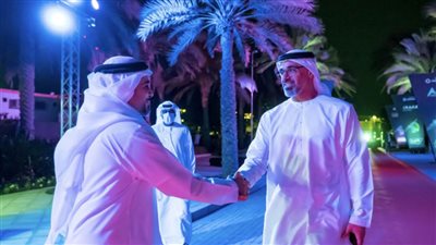 خالد بن محمد بن زايد يشهد مراسم الافتتاح الرسمي لفعاليات 