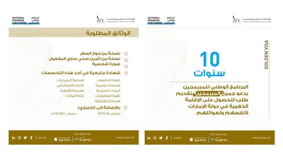 تنفيذا لتوجيهات محمد بن راشد .. الإمارات تمنح الإقامة الذهبية لـ 100 ألف مبرمج حول العالم