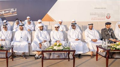 زايد بن طحنون يشهد انطلاق فعاليات مهرجان مخيم تلال سويحان الصحراوي