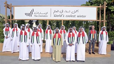 محمد بن راشد يطلق من محمية الزوراء بعجمان حملة أجمل شتاء في العالم بدورتها الثالثة تحت شعار 