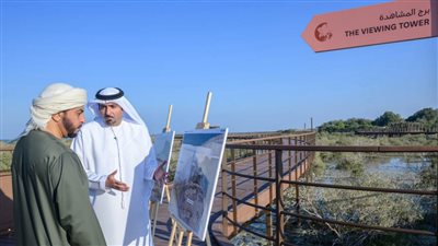 حمدان بن زايد يفتتح مشروعي 