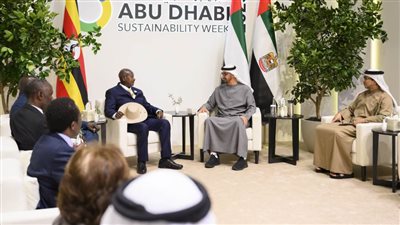 رئيس الدولة يلتقي عدداً من قادة الدول الصديقة