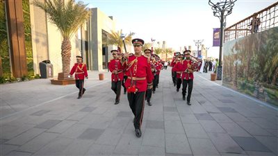 ‎موسيقى شرطة أبوظبي..إيقاعات فلكلورية تجتذب زوار مهرجان الشيخ زايد
