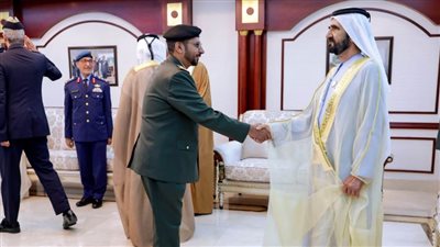  محمد بن راشد يستقبل عدداً من القيادات العسكرية والشرطية في الدولة
