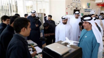 طلبة مجمع محمد بن زايد للتكنولوجيا التطبيقية يستعرضون مشروعاتهم الابتكارية خلال أسبوع