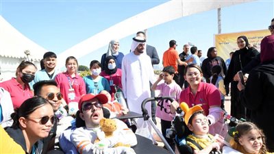 انطلاق المارثون الأول لأصحاب الهمم بكورنيش أبوظبي