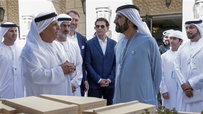 محمد بن راشد يعتمد تصميم محطات التاكسي الجوي الجديدة في دبي ضمن القمة العالمية للحكومات