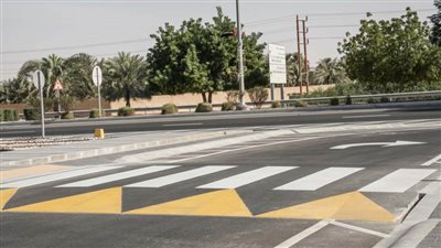 إنجاز عدد من المداخل والمخارج على شارع سلامة بنت بطي في مدينة زايد