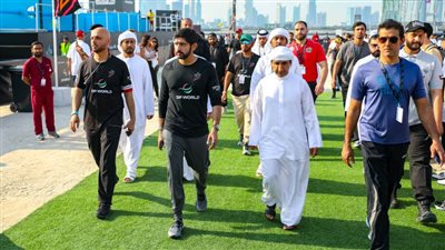 ‎حمدان بن محمد يشهد انطلاق النسخة الرابعة من منافسات الألعاب الحكومية 2023