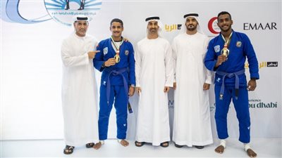 حمدان بن محمد بن زايد وزايد بن محمد بن زايد يُتوجان الفائزين 