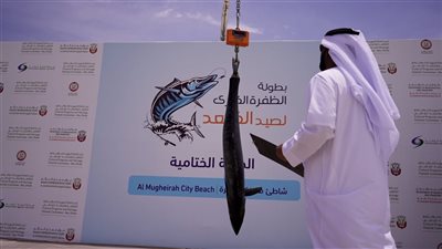 تواصل منافسات الجولة الختامية لبطولة الظفرة الكبرى لصيد الكنعد