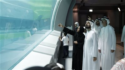 محمد بن راشد يزور مدينة 