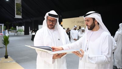 أحمد بن حمدان بن محمد آل نهيان يزور مهرجان ليوا للرطب