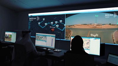 مجموعة بيئة تستخدم كاميرات تعمل بالذكاء الاصطناعي