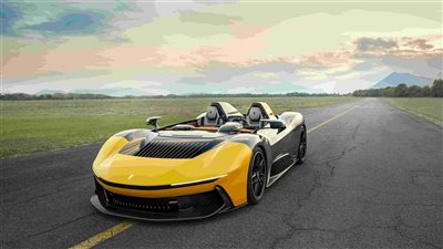 السيارة B95: أول سيارة كهربائية خارقة من الطراز BARCHETTA في العالم 