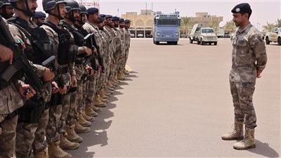 مدير قطاع المهام الخاصة بشرطة أبو ظبي يتفقد جاهزية العمل الأمني في الظفرة