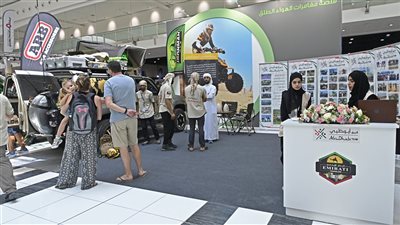 منتجات مبتكرة لهواة الرحلات البرية في معرض أبوظبي الدولي للصيد والفروسية