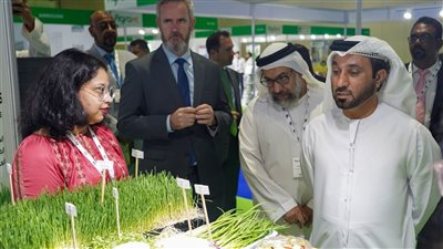 معرض الشرق الأوسط الزراعي يستعرض مجموعة من الحلول المبتكرة لتحديات الأمن الغذائي في المنطقة 
