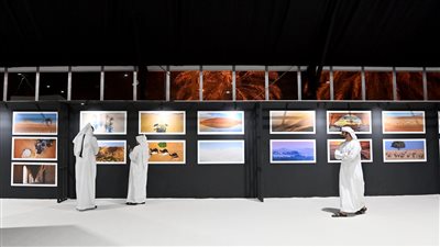 205 أعمال فنية تزين مهرجان ومزاد ليوا للتمور