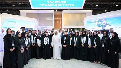 حمدان بن زايد يزور معرض ومؤتمر أبوظبي الدولي للبترول 