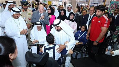 أحمد بن سعيد يفتتح معرض إكسبو أصحاب الهمم الدولي 2023