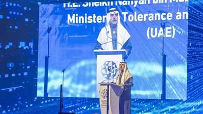 نهيان بن مبارك يؤكد في الكونغرس العالمي للإعلام 2023 تقدير الإمارات لقيم الصدق والوضوح والالتزام