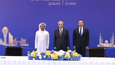 مجموعة موانئ أبوظبي وشركة السكك الحديدية الكازاخستانية تؤسسان مشروعاً مشتركاً