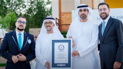 أبوظبي تسجِّل رقماً قياسياً جديداً في موسوعة غينيس لأكبر درس زراعة في العالم