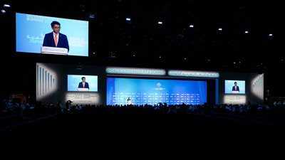 4 رؤساء دول يستعرضون على منصة القمة العالمية للحكومات خطط بلدانهم للتنمية الشاملة