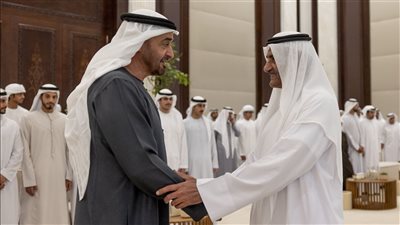 رئيس الدولة يستقبل حاكم الفجيرة