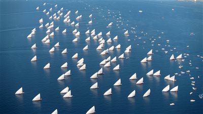 اللجنة المنظمة تحدد الجمعة المقبل موعدا لسباق دلما التاريخي للمحامل الشراعية