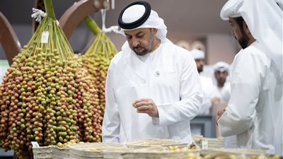 حمدان بن زايد يزور مهرجان ليوا للرطب في دورته الـ 20