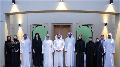 سيف بن زايد خلال زيارته لـ 