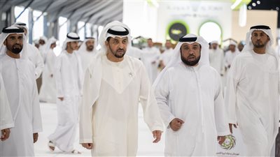 حمدان بن زايد يزور مهرجان ومزاد ليوا للتمور بدورته الثالثة