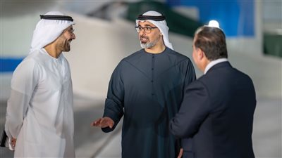 خالد بن محمد بن زايد يطلع على مستجدات المنطقة الثقافية في السعديات