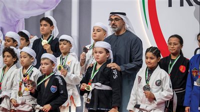 خالد بن محمد بن زايد يفتتح النسخة الـ16 من بطولة أبوظبي العالمية لمحترفي الجوجيتسو