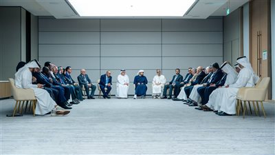 عبدالله بن زايد يلتقي رؤساء الوفود المشاركة في مؤتمر وزراء التعليم العالي والبحث العلمي بالوطن العربي