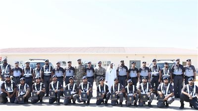 زايد بن حمد يشهد تخريج دورة 