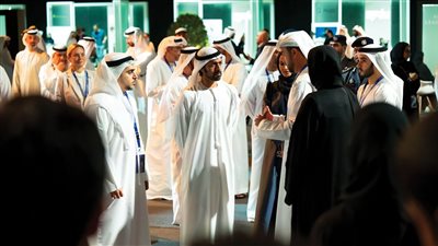 خليفة بن طحنون بن محمد يفتتح فعاليات الدورة الأولى لأسبوع أبوظبي للأعمال