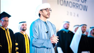 عبدالله بن زايد يشهد تخريج دفعة 