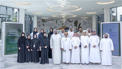 وفد خليجي يزور مركز المصادر الوراثية النباتية في أبوظبي