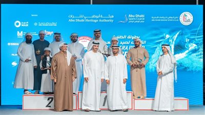 الرميثي يفوز بالمركز الأول في بطولة الظفرة الكبرى لصيد الكنعد